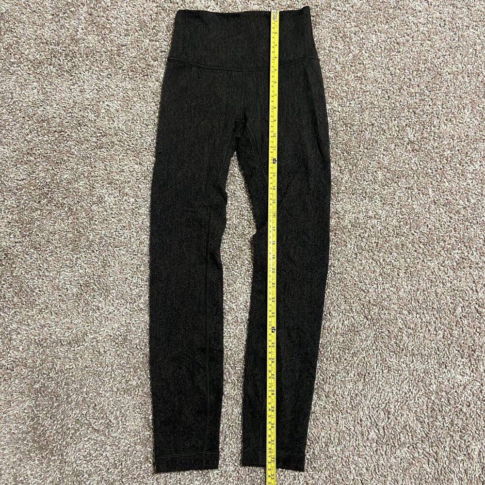 Lululemon Green/Gray Full-Length Leggings - Picture 4 of 5